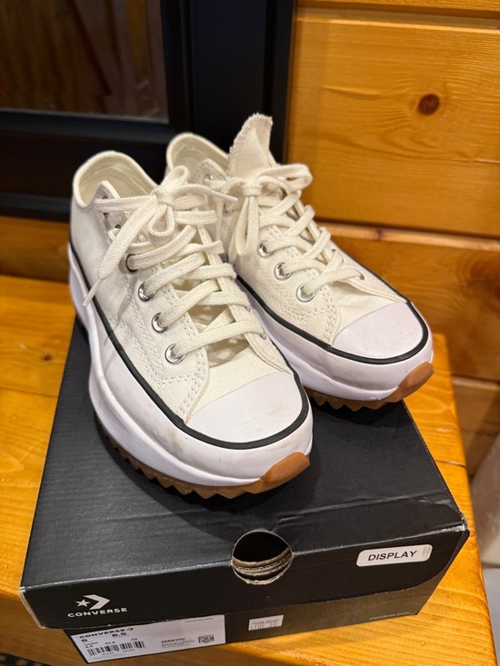 Converse Shoes - Converse Platform Low Top Sneakers in White/Black/Gum